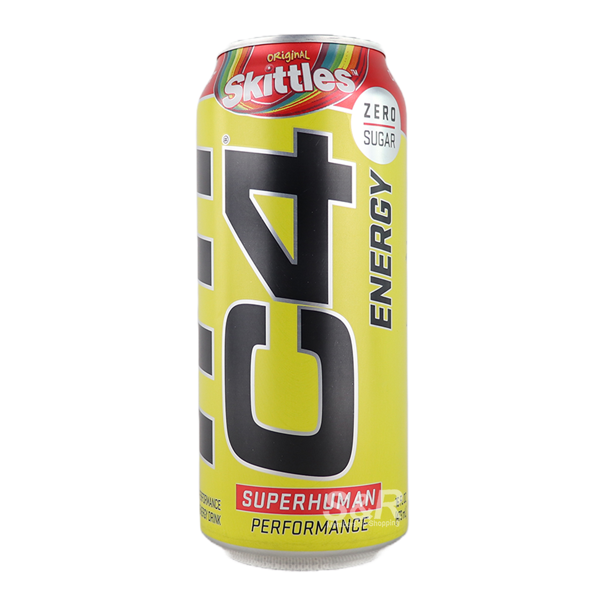 C4 Energy Original Skittles Flavor Energy Drink 473mL